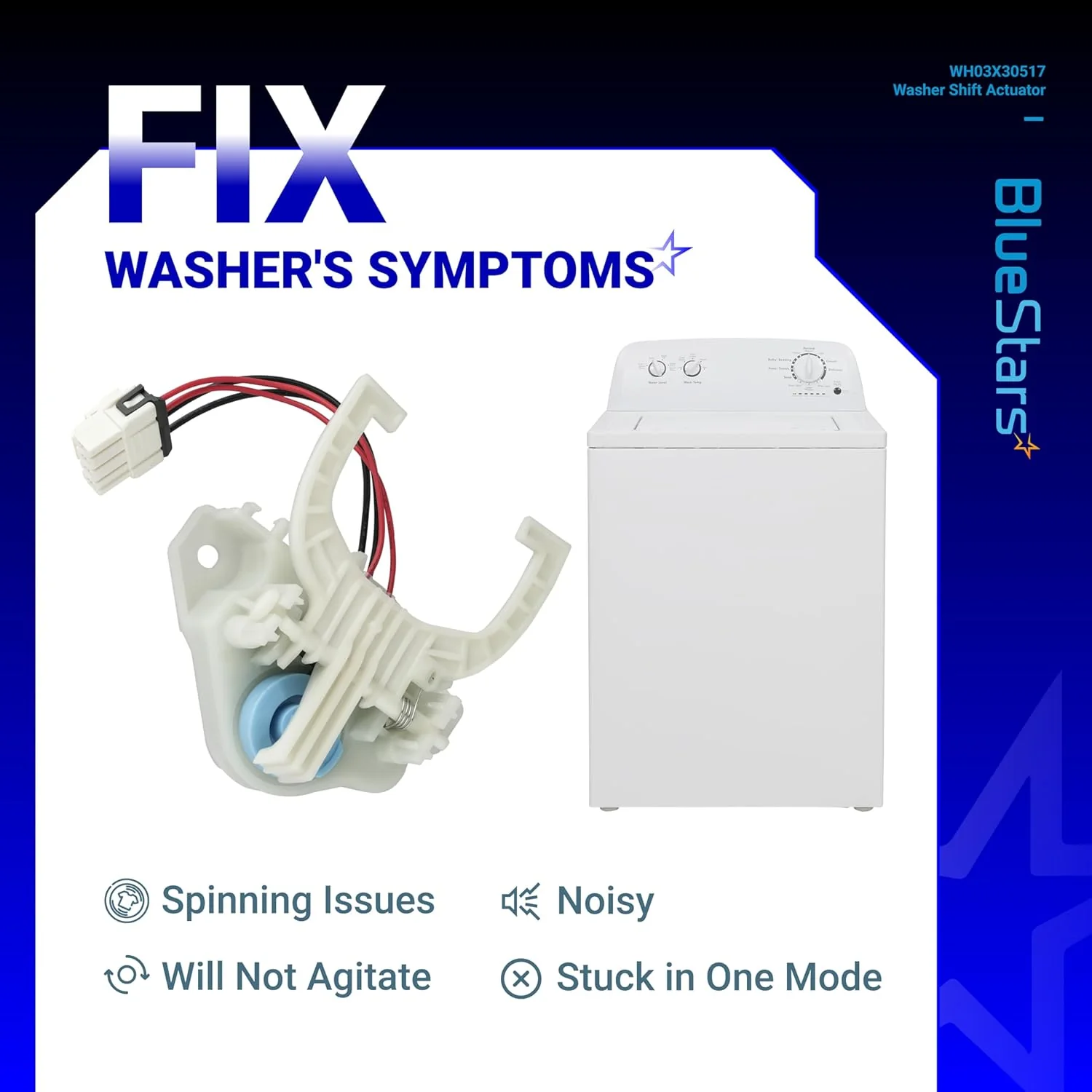 WH03X30517 Washer Shift Actuator for GE Hotpoint Washing Machines - Image 7