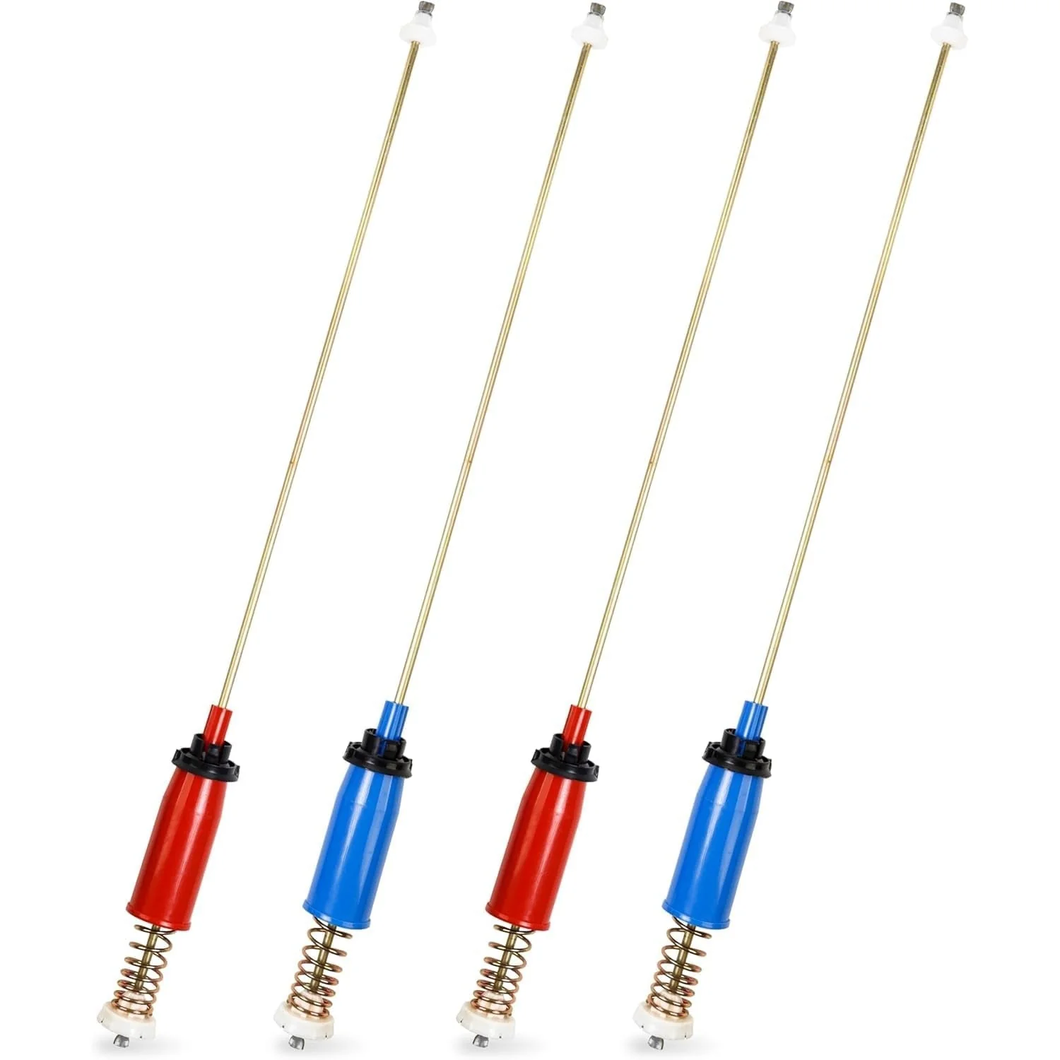 WH16X10158 & WH16X10159 Washer Suspension Rod Set 28.5" - For GE, Hotpoint Washer - 4 Pack