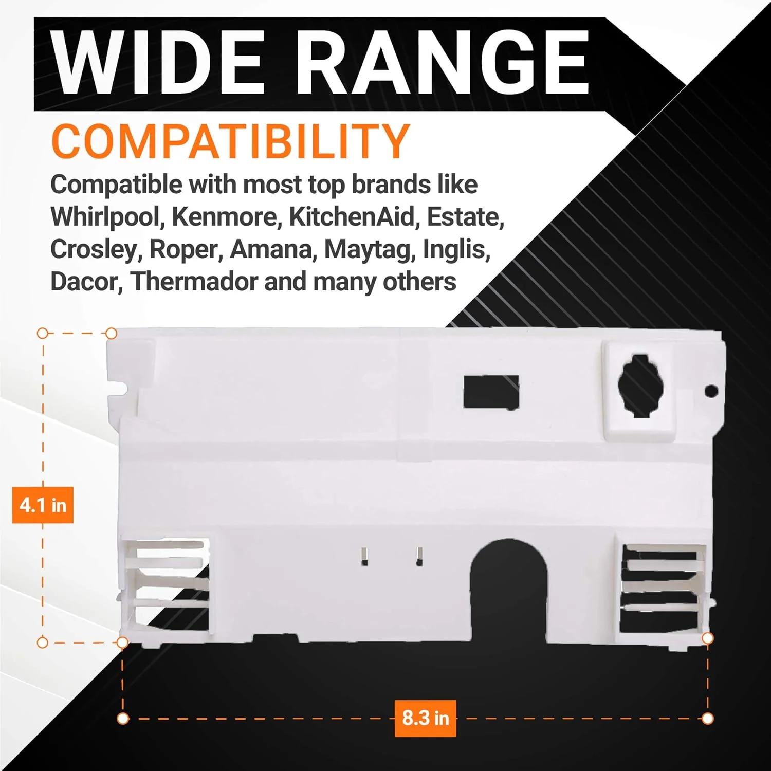 WP2180226 Refrigerator Control Bracket Replacement - For Whirlpool Kenmore Refrigerators - Image 2