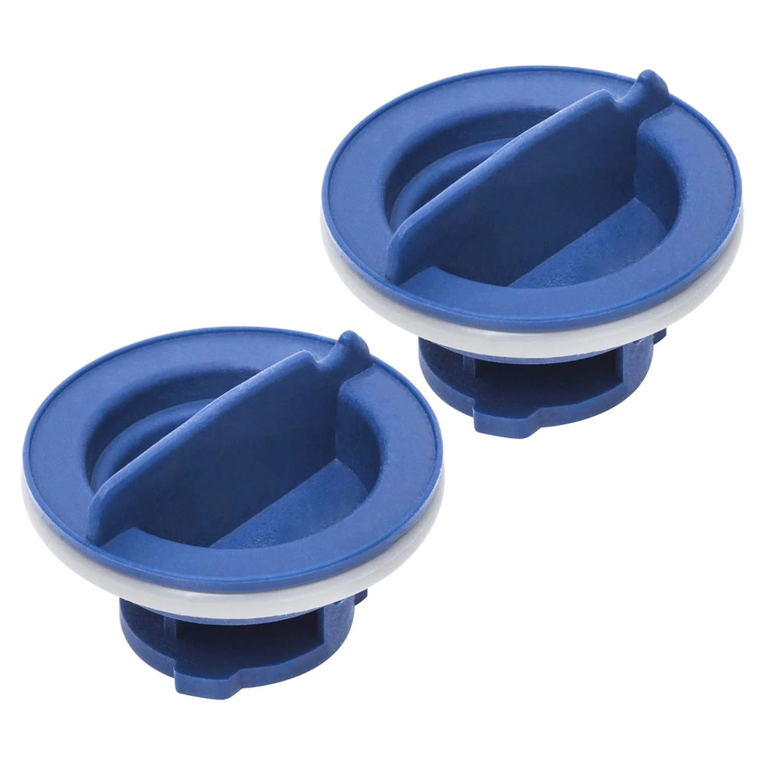 WPW10077881 Dishwasher Rinse Aid Cap - For Whirlpool KitchenAid Dishwashers - 2 Pack