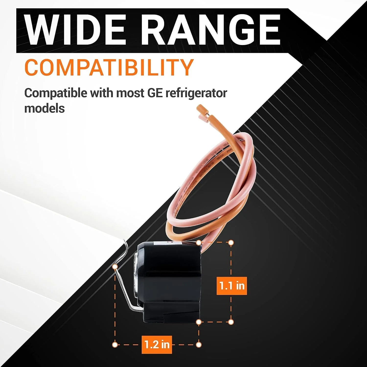 WR50X10065 Refrigerator Defrost Thermostat - For GE Refrigerators - Image 2