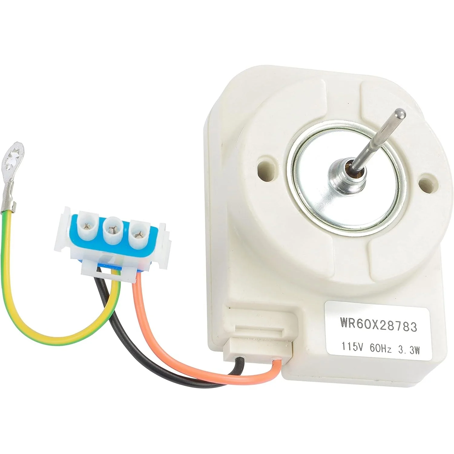 WR60X28783 Refrigerator Evaporator Fan Motor for GE & Hotpoint - Replaces WR60X10046 WR60X23584 WR60X31522