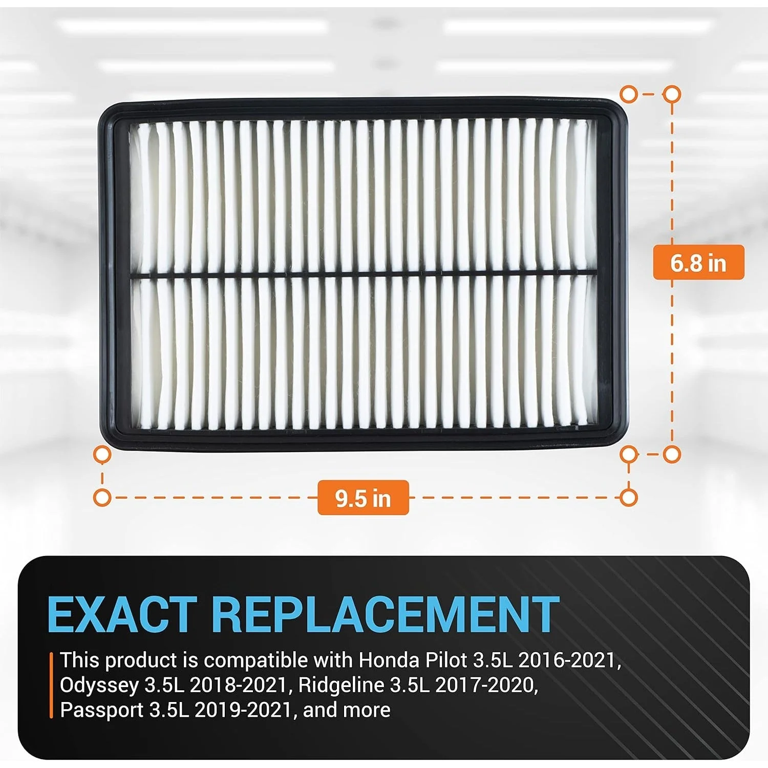 XA10486 Engine Air Filter for Honda - Replaces CA12061 WA10339 PA99178 - Image 6